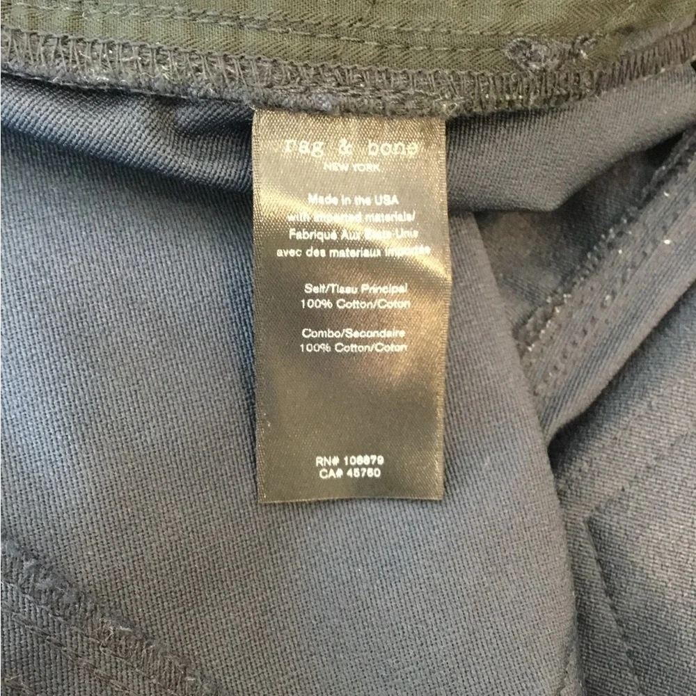 Rag &‎ Bone Men's Navy Performance Pants